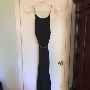 Prom/Formal/Gala backless rhinestone dress/gown